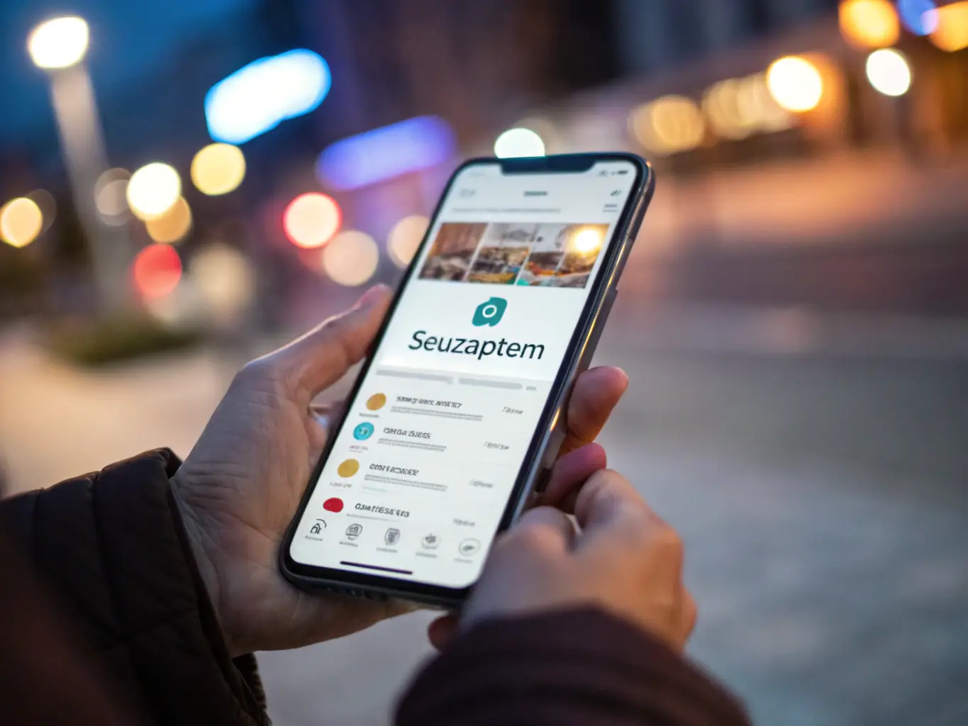 An image depicting a smartphone displaying a Google Maps listing with a business prominently featured in the top 3 results, highlighting the effectiveness of YellowRock's optimization strategies.