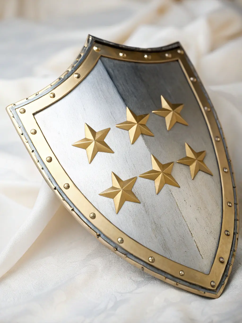 A shield icon combined with positive star ratings, displayed on a computer screen, representing the strengthening of a business's digital reputation.
