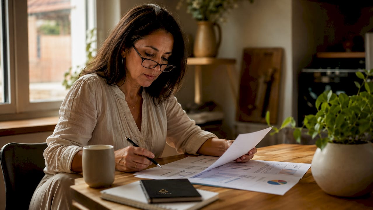 Mujer analizando las estrategias digitales de negocios locales