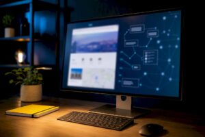 Interfaz web con datos NAP organizados