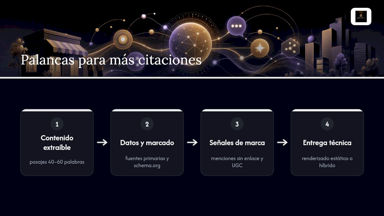 Siete estrategias para aumentar la citabilidad en GEO