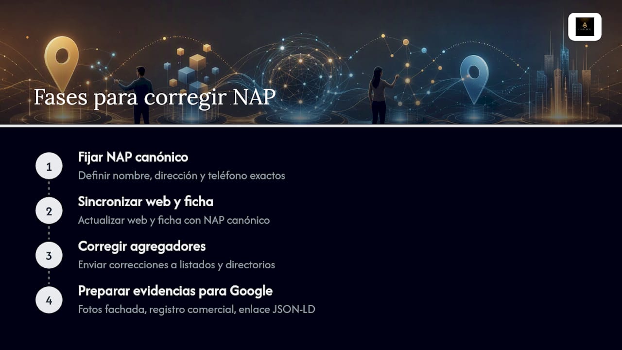 Tres etapas para corregir el NAP