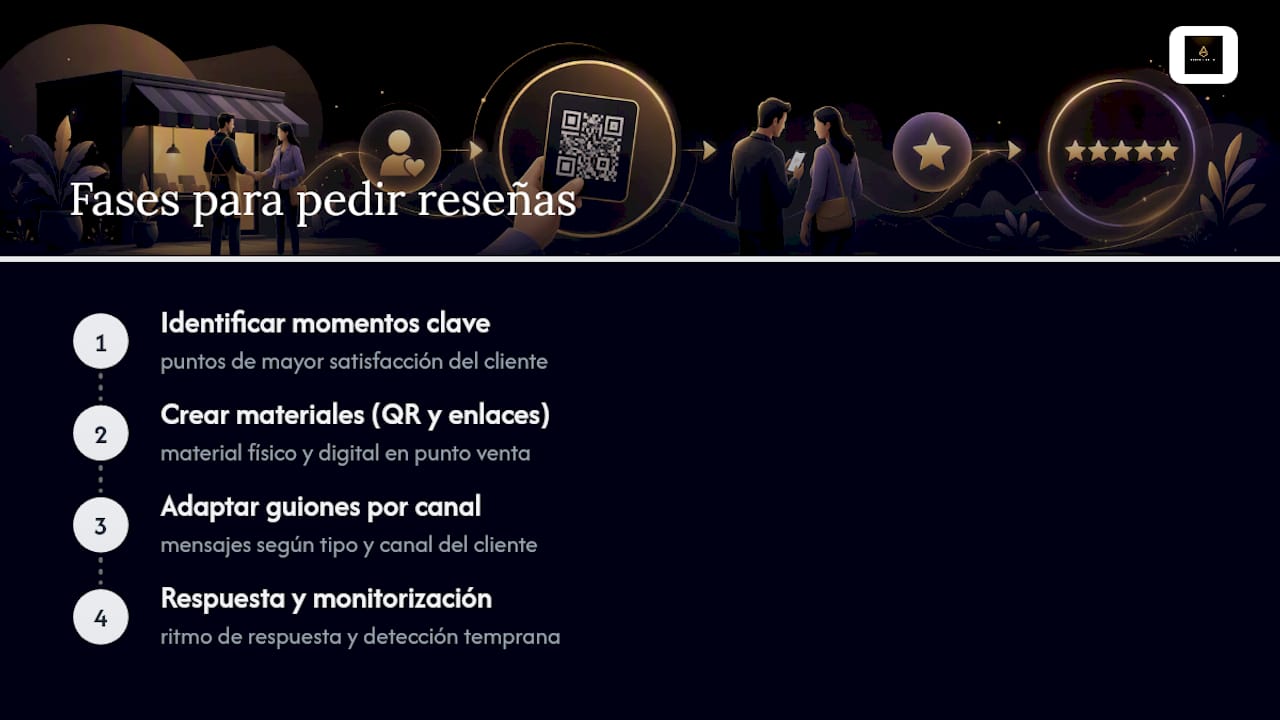 Cuatro etapas para obtener reseñas locales duraderas