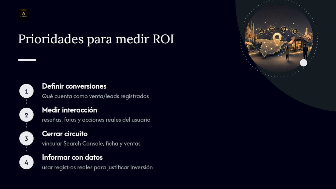 Lo que la mayoría se equivoca al hablar de ROI SEO local — overview diagram
