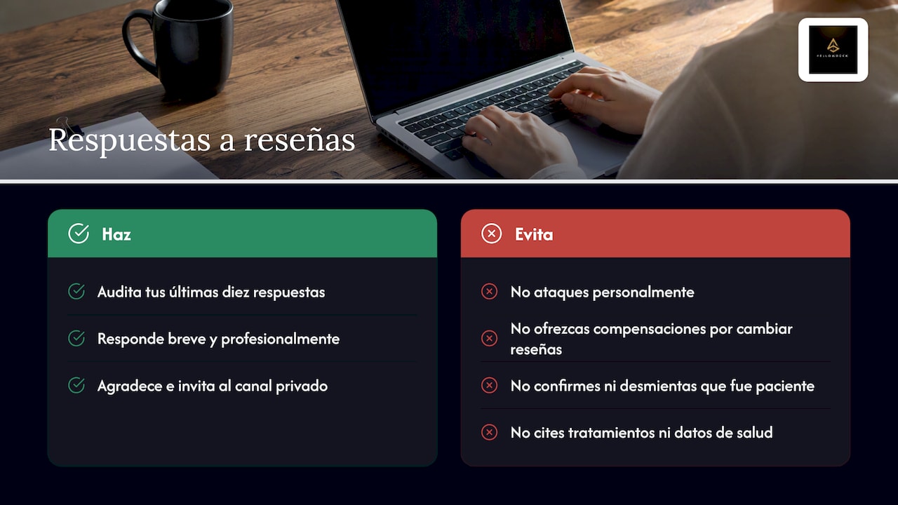 Paso 8. Cómo respondes (y qué no debes decir) — overview diagram