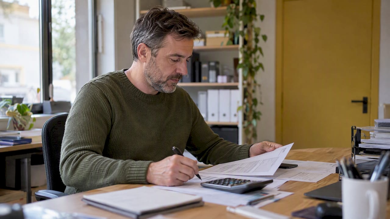 El dueño evalúa el presupuesto de marketing local