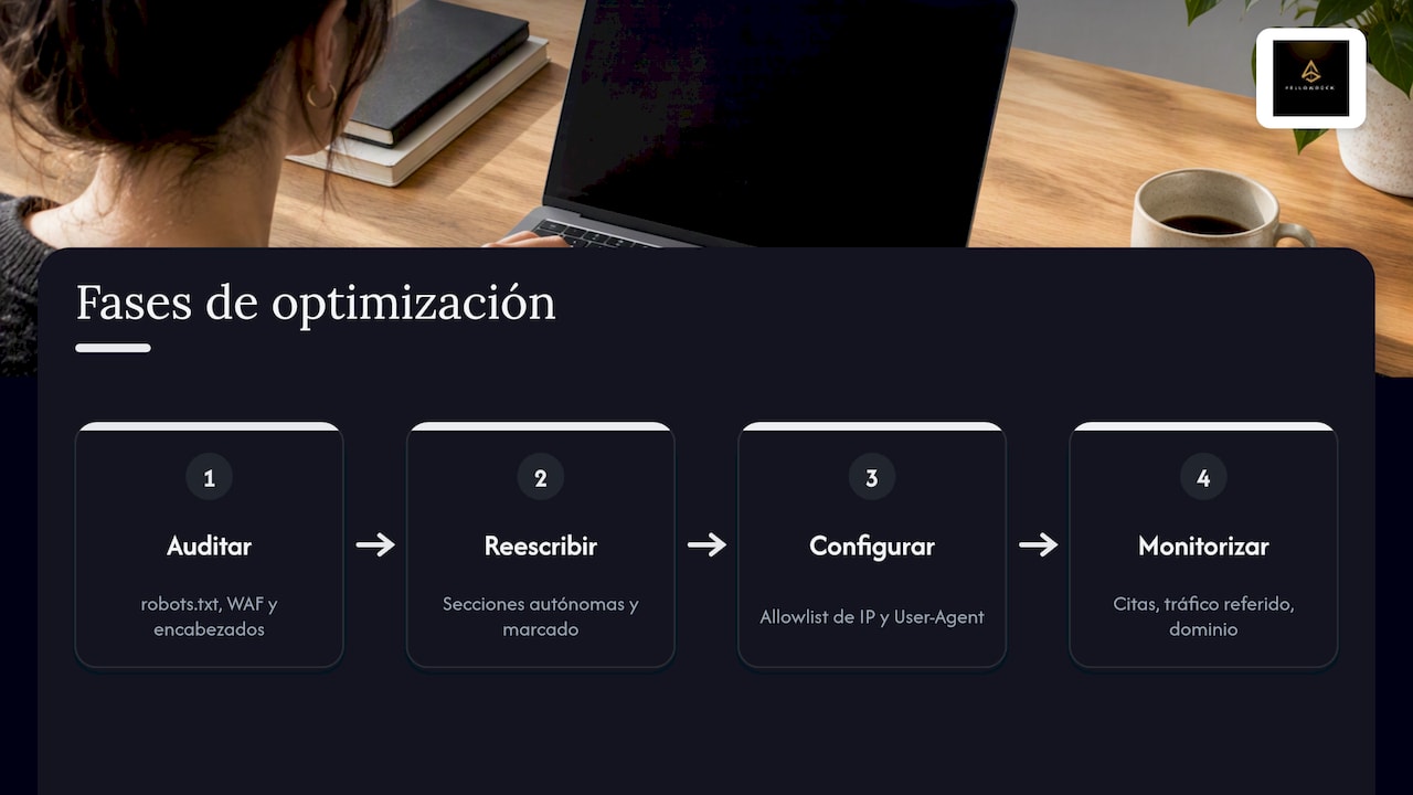 Fases técnicas para conseguir citas en Perplexity