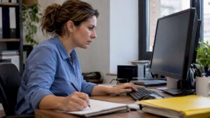 Encargado de documentar un ataque en línea